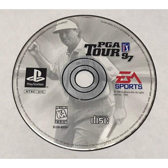PS1: PGA Tour 97, PlayStation - Picture 1 of 1